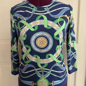 J. McLaughlin 3/4 sleeve Catalina Cloth  - Size XS